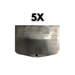 5 Adet Kullanıma Hazır Fare Istasyonu Zehri Içerisinde Fare Kutusu Ve Fare Kapanı