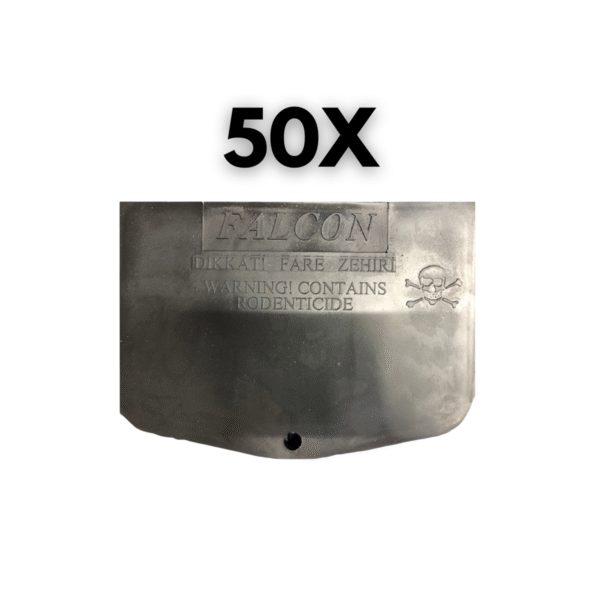 50 Adet Kullanıma Hazır Fare Istasyonu Zehri Içerisinde Fare Kutusu Ve Fare Kapanı