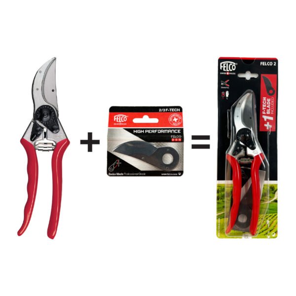 FELCO 2 BUDAMA MAKASI ve ÜST BIÇAK  F-Tech 2/3
