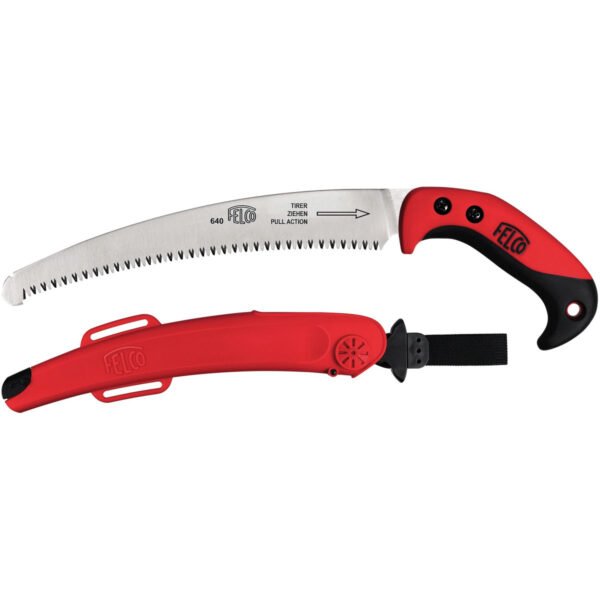 FELCO 640 BUDAMA TESTERESİ KAVİSLİ KILIFLI 27cm FELCO 640 BUDAMA TESTERESİ KAVİSLİ KILIFLI 27cm