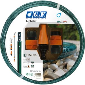 GF HORTUM ALPHA 1/2" 25m ADAPTÖR KİTLİ