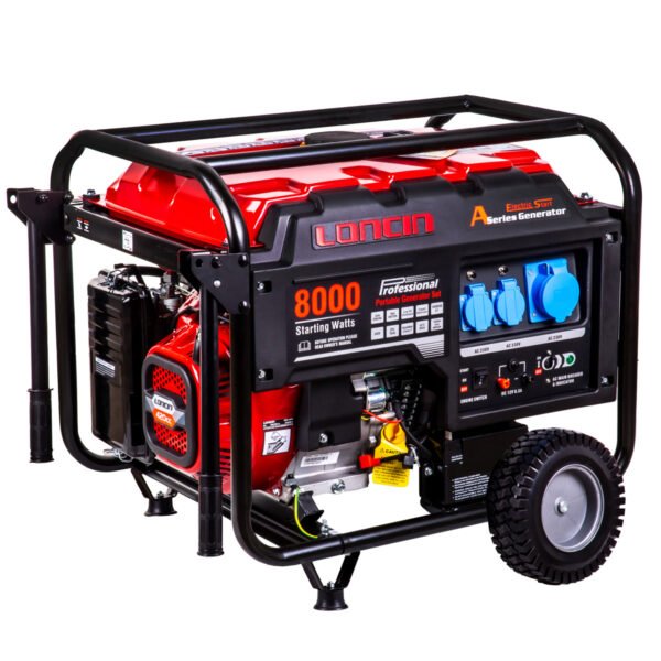 LONCIN LC8000D-A EUR5 JENERATÖR 6,5 kW MARŞLI