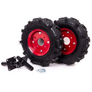 TEKERLEK VE AKS TAKIMI KOMPLE SAĞ+SOL 400x8 SM350,SM450 Ø23 WEIMA