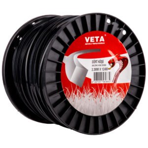 VETA MİSİNA PRO 3.3mm 124m SİYAH 4 KÖŞE