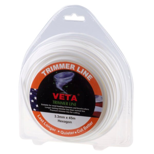 VETA MİSİNA PRO 3.3mm 45m BEYAZ 6 KÖŞE