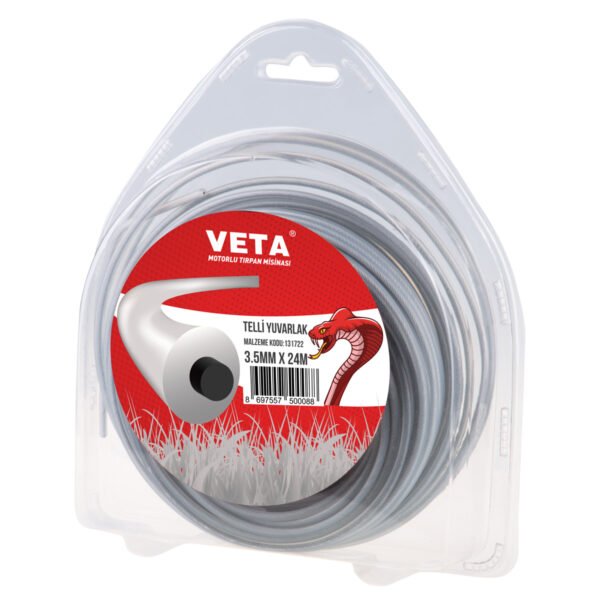 VETA MİSİNA PRO 3.5mm 24m TELLİ YUVARLAK