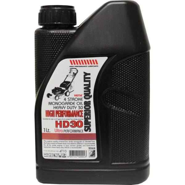 VETA YAĞ, DÖRT ZAMANLI MOTOR HD30 1Lt